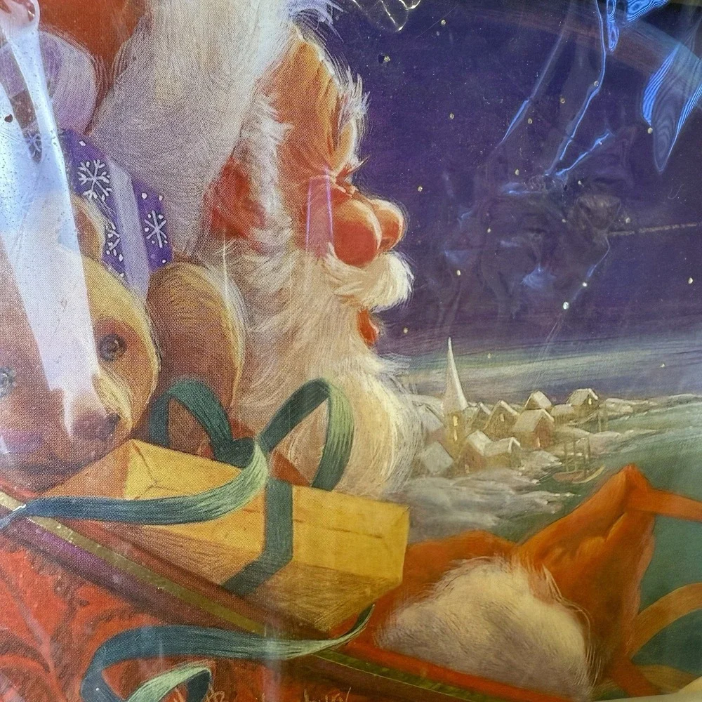 NEW 30 Deluxe Santa Christmas Card Holiday‎ Cards Lot Paper Magic Group 5